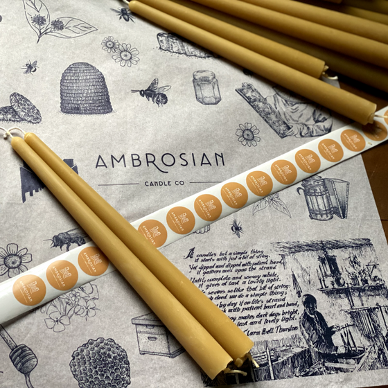 10" Traditional Taper Candles