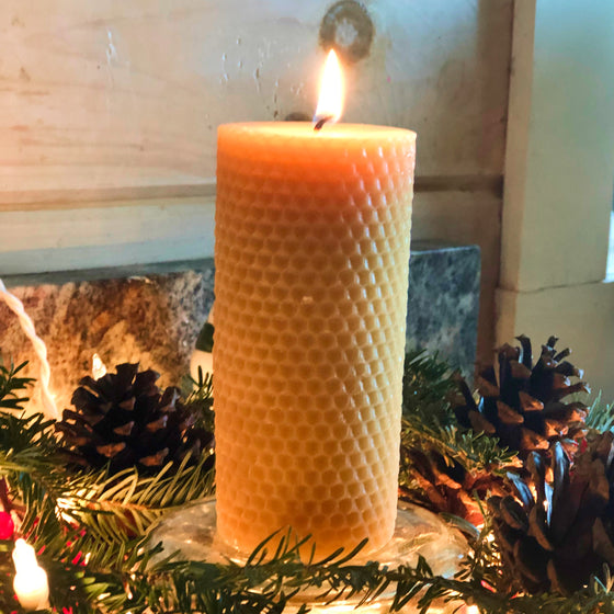 Immaculata Beeswax Candle Sets