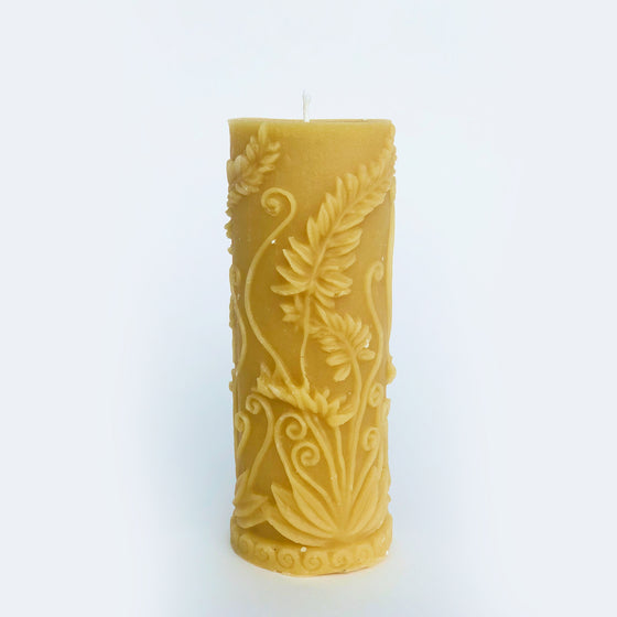 Vine Pillar Candle