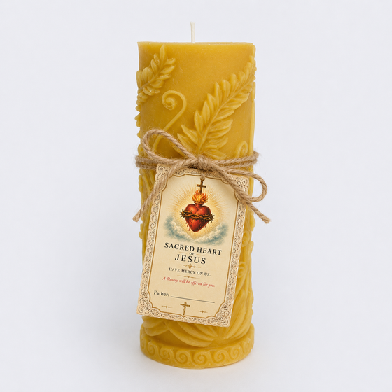 Complete Your Gift with Our Sacred Heart Card for Your Father
